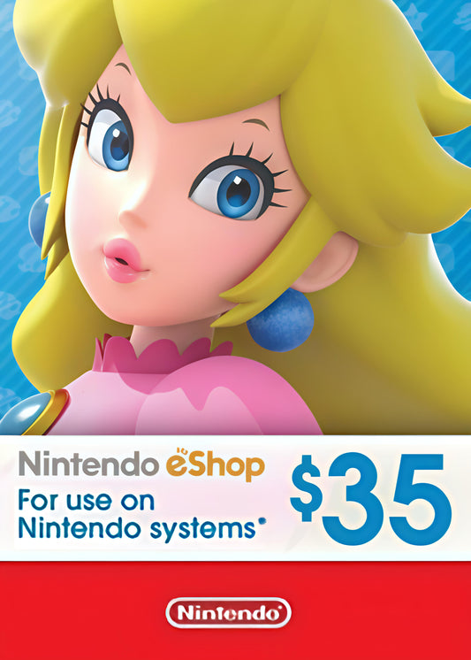Nintendo eShop Gift Card $35 (USA) - E-mail/WhatsApp